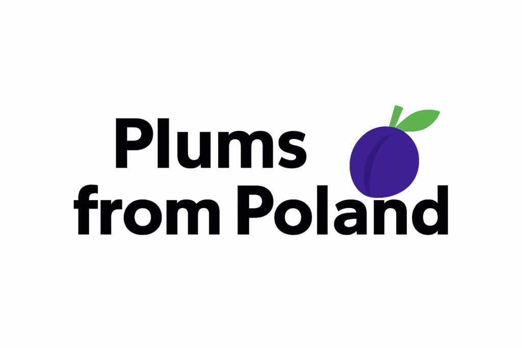 Plums from Poland